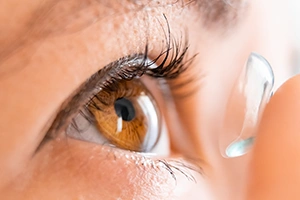 Gleitsicht&shy;kontaktlinsen